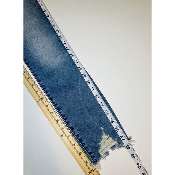 Abercrombie & Fitch Super Skinny Ankle Distressed Jeans‎ Denim Women's 26/2R NEW - Picture 11 of 11